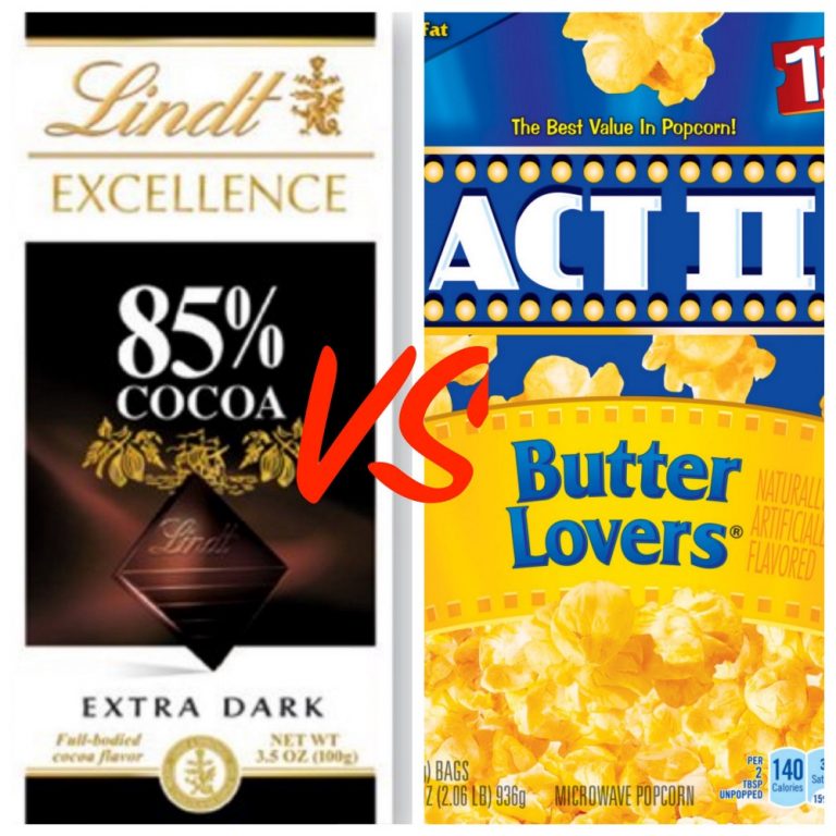 Chocolate vs Popcorn - FIT SHIT